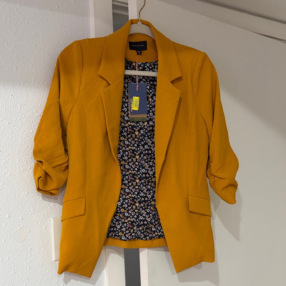 New Look Golden Blazer for Women